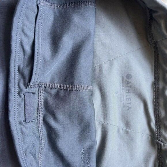ATHLETA Silver Bells Spar Colorblock 7/8 Leggings Womens Activewear Size Small - Picture 8 of 12